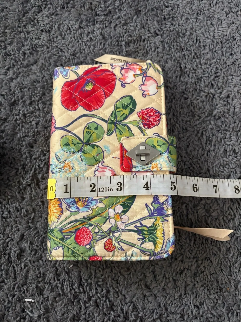 NWT Vera Bradley Turnlock Wallet - All the Pretty Wildflowers